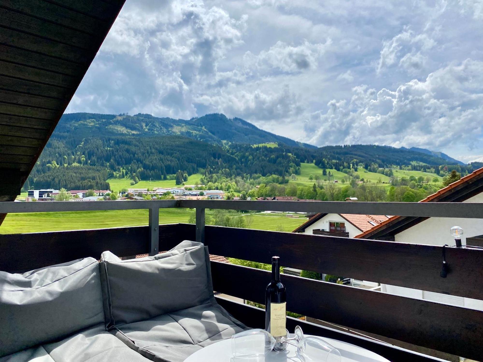 Best Butler Alpspitz Apartment Kueche Parken Balkon نيسيلفانج المظهر الخارجي الصورة