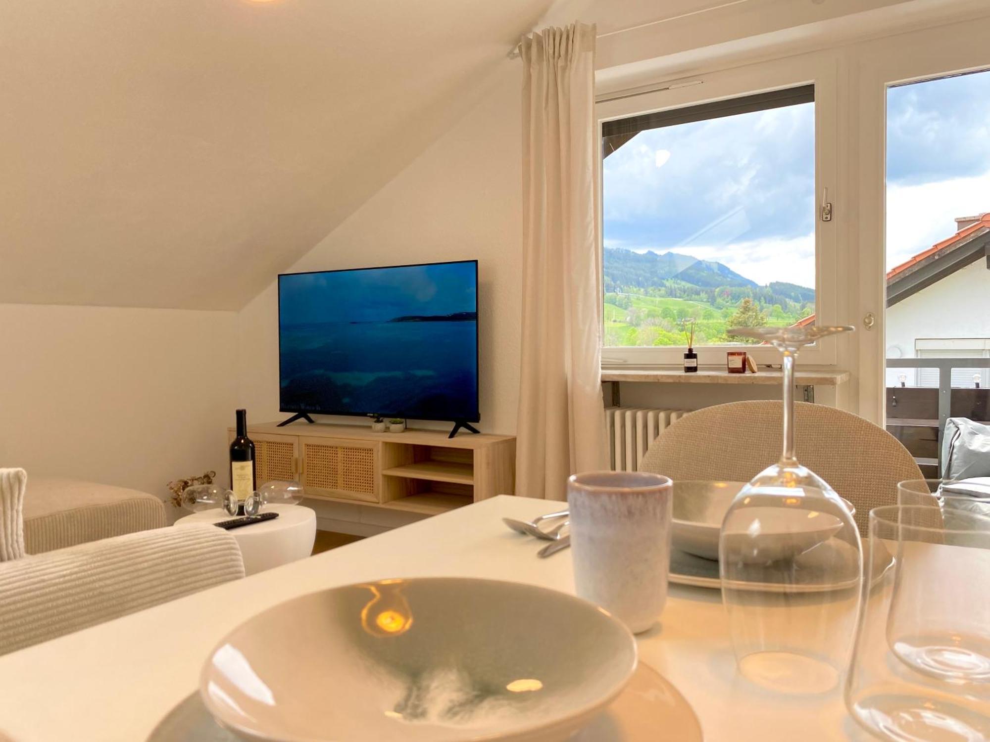 Best Butler Alpspitz Apartment Kueche Parken Balkon نيسيلفانج المظهر الخارجي الصورة
